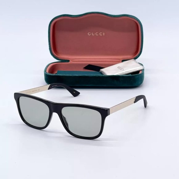 Gucci Accessories - Sale! New Gucci Unisex 57mm Black and Grey Sunglasses!